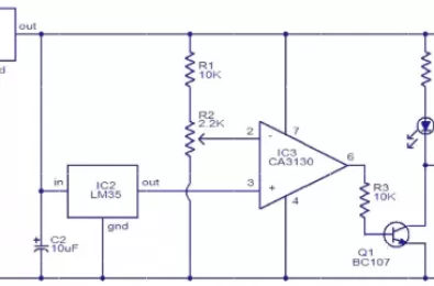 Mạch cảnh báo nhiệt độ